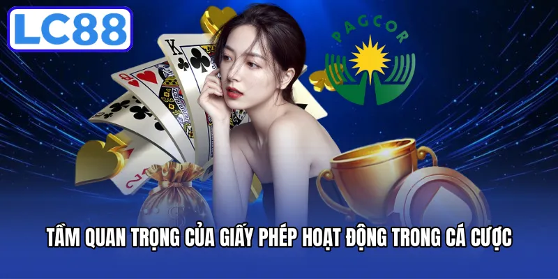 Tầm quan trọng của giấy phép hoạt động trong cá cược